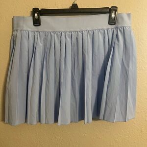 Arizona Light Blue Pleated Women's Skirt